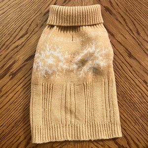 Dog sweater size XS